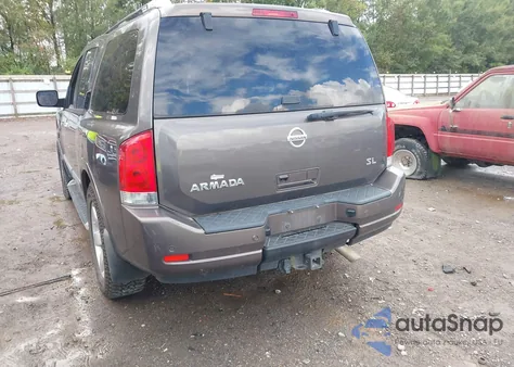 2013 Nissan Armada Sl z USA, uszkodzony, nr VIN 5N1AA0NC0DN611459